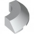 1/4 CONE, 4X4X1, W/ CUTOUT, NO. 1: {бял}