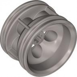RIM, WIDE, DIA. 30X20, W/ CROSS HOLE: {сребърно метален}