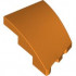 BRICK 2X3, OUTSIDE BOW, LEFT: {ярко оранжев}