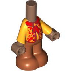MICRO BODY, PANTS, NO. 28: {умерено кафяв}