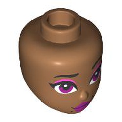 MINI DOLL, HEAD, NO. 486: {умерен нуга}
