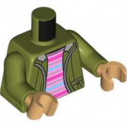 MINI UPPER PART, NO. 7008: {маслинено зелен}