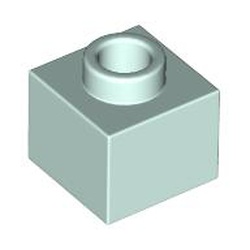 PLATE 1X1X2/3: {аквамарин}