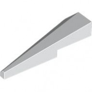 RIGHT ROOF TILE 2X5, 45 DEG.: {бял}