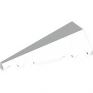 LEFT ROOF TILE 2X5, 45 DEG.: {бял}
