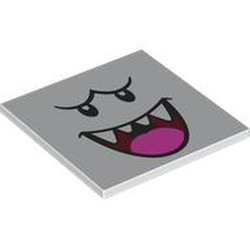 FLAT TILE 6X6, NO. 19: {бял}