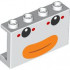 WALL ELEMENT 1X4X2, NO. 15: {бял}