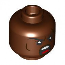 MINI HEAD, NO. 4394: {червеникаво-кафяв}