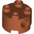 Brick, Round 2 x 2 with Pin Holes: {тъмно оранжев}