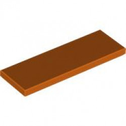 Tile 2 x 6: {червеникаво-оранжев}