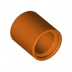Technic, Liftarm Thick 1 x 1 (Spacer): {червеникаво-оранжев}