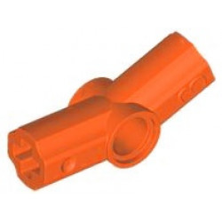 Technic, Axle and Pin Connector Angled #3 - 157.5 degrees: {червеникаво-оранжев}
