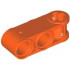 Technic, Axle and Pin Connector Perpendicular 3L with 2 Pin Holes: {червеникаво-оранжев}