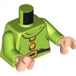 MINI UPPER PART, NO. 7043: {ярко жълто-зелен}