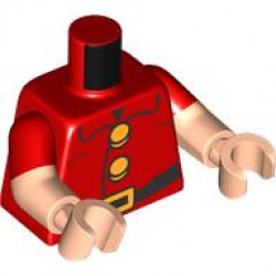 MINI UPPER PART, NO. 7044: {ярко червен}