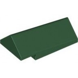 Slope 45 2 x 4 x 1 1/3 Double, Tapered : {земно зелен}