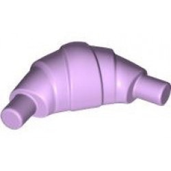 Croissant with Flat Ends: {лавандулов}