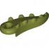 Alligator / Crocodile Tail with Hole: {маслинено зелен}