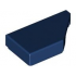 TILE 1X2, DEG. 45, CUT, RIGHT: {земно син}