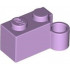 Hinge Brick 1 x 4 Swivel Base: {лавандулов}