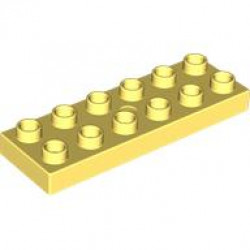 PLATE 2X6: {студено жълт}