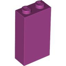 BRICK 1X2X3: {ярко червеникаво-виолетов}