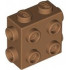 Brick, Modified 1 x 2 x 1 2/3 with Studs on Side and Ends: {умерен нуга}