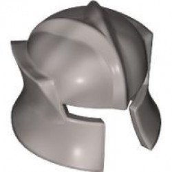 DARK KNIGHT HELMET: {сребърно метален}