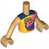 TORSO,BOY, W/ ARM, NO. 189: {умерен тан}