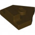 PLATE 2X2, W/ DESIGN: {тъмно кафяв}