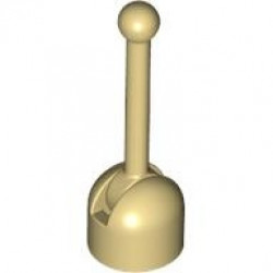 Antenna Small Base with Tan Lever (4592 / 4593): {тухлено жълт}