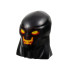 Large Figure Head Modified with Elongated Skull and Thick Neck with Red and Yellow Eyes, Dark Red Contours, Open Mouth Smile with Bright Light Orange Teeth Pattern (The Infinity Saga Surtur): {черен}