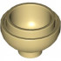 DOME 2X2, INVERTED W. ONE STUD: {тухлено жълт}