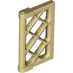 LATTIC 1/2 FOR FRAME 1X4X3: {тухлено жълт}