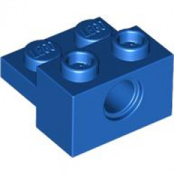 BRICK 2X2, W/4.85 HOLE, NO. 1: {ярко син}