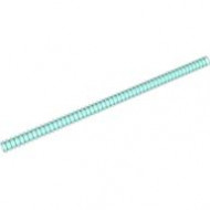 CORRUGATED PIPE 144MM: {прозрачно светло син}