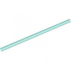 CORRUGATED PIPE 144MM: {прозрачно светло син}