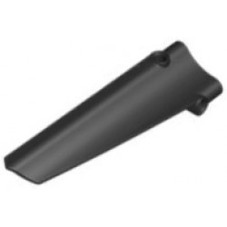 Technic, Panel Inverted Fairing #40 Long Smooth, Side A: {черен}