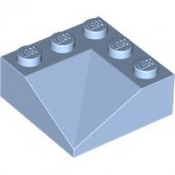 CORNER BRICK 3X3/22.5° INSIDE: {светло кралско син}