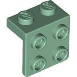 Bracket 1 x 2 - 2 x 2: {пясъчно зелен}