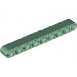 Technic, Liftarm Thick 1 x 9: {пясъчно зелен}