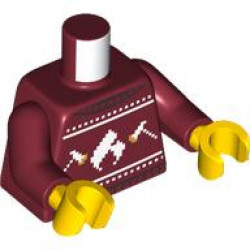 MINI UPPER PART, NO. 7109: {нов тъмно червен}