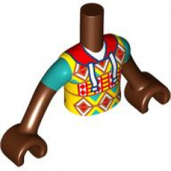 TORSO,BOY, W/ ARM, NO. 191: {червеникаво-кафяв}