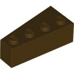 Wedge 4 x 2 Right: {тъмно кафяв}