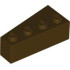 Wedge 4 x 2 Right: {тъмно кафяв}