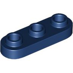 PLATE 1X3, ROUNDED, NO. 1: {земно син}