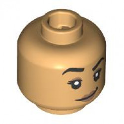 MINI HEAD, NO. 4453: {умерен тан}