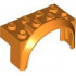 Vehicle, Mudguard 4 x 2 1/2 x 2 with Arch Round: {ярко оранжев}