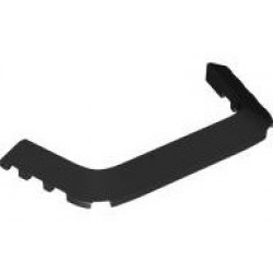 Wedge 10 x 4 x 2/3 Cutout (Mudguard): {черен}