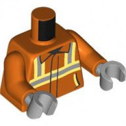 MINI UPPER PART, NO. 7155: {червеникаво-оранжев}